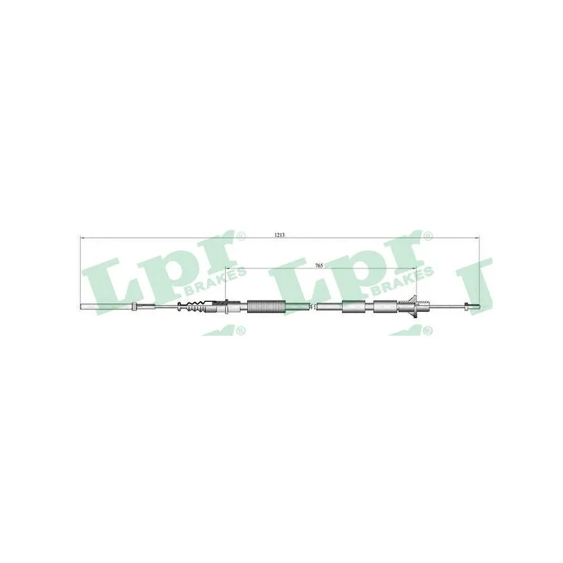 Tirette à câble, commande d'embrayage LPR C0130C