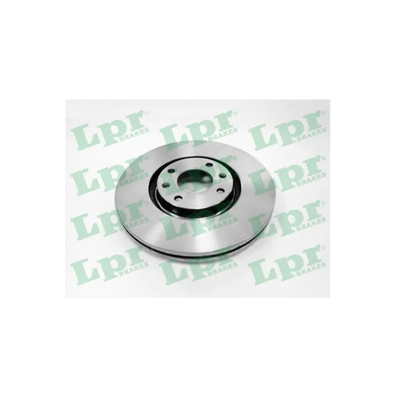 Jeu de 2 disques de frein avant LPR C1007V