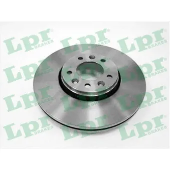 Jeu de 2 disques de frein avant LPR C1009V