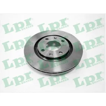 Jeu de 2 disques de frein avant LPR C1141V