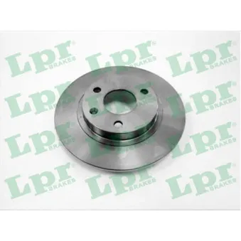 Jeu de 2 disques de frein avant LPR C1181P