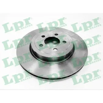 Jeu de 2 disques de frein avant LPR C3006V