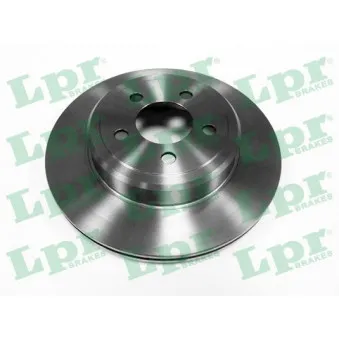 Jeu de 2 disques de frein arrière LPR C3007V