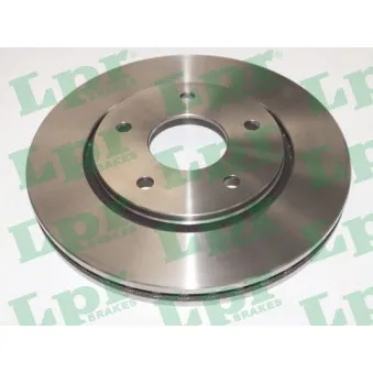 Jeu de 2 disques de frein avant LPR C3022V