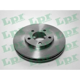 Jeu de 2 disques de frein avant LPR D1271V