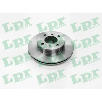 Jeu de 2 disques de frein avant LPR D1321V