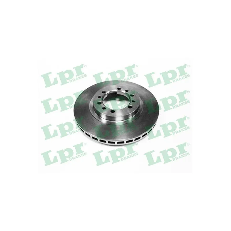 Jeu de 2 disques de frein avant LPR D1411V