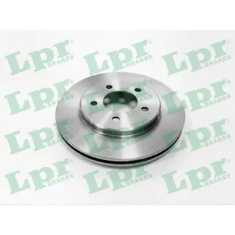 Jeu de 2 disques de frein avant LPR D1451V