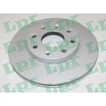 Jeu de 2 disques de frein avant LPR D4001VR