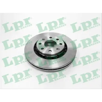 Jeu de 2 disques de frein avant LPR D4003V