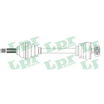 Arbre de transmission LPR DS10005