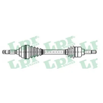 Arbre de transmission LPR DS10009