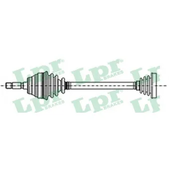 Arbre de transmission LPR DS13026