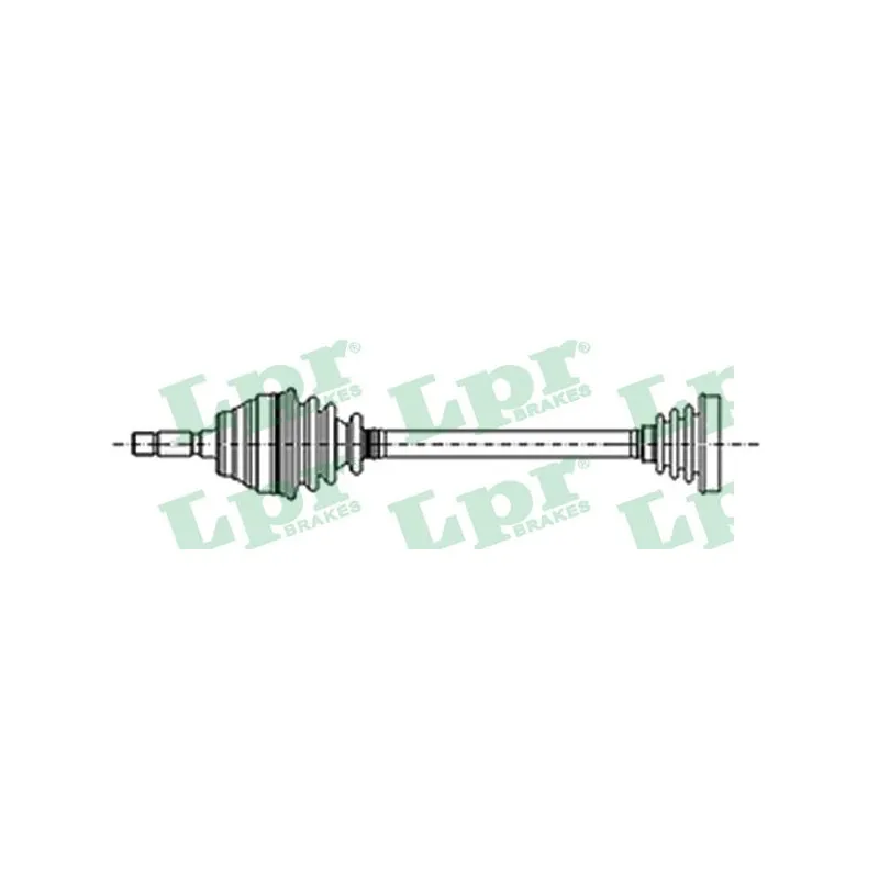 Arbre de transmission LPR DS13026