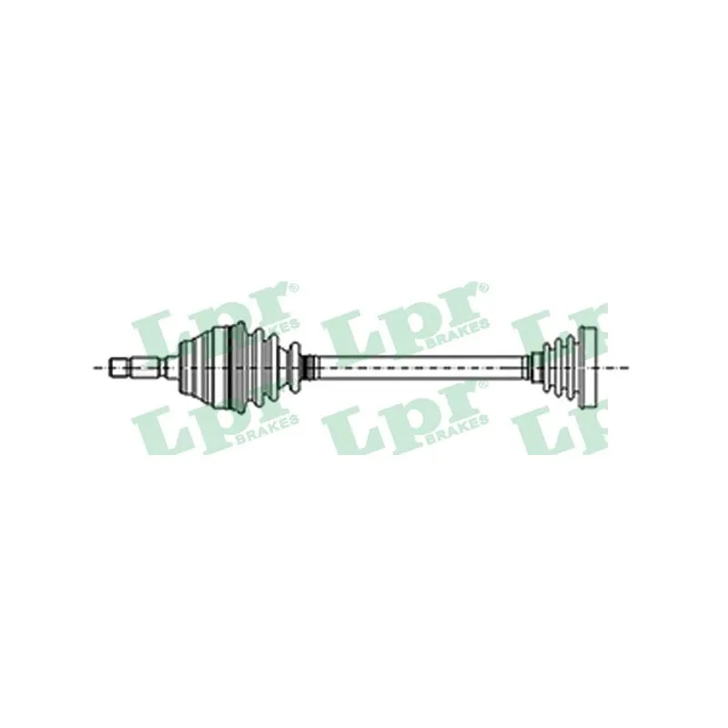 Arbre de transmission LPR DS13028