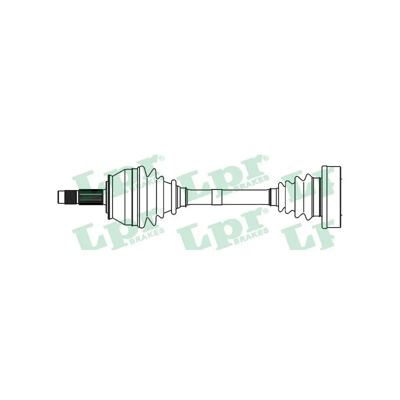 Arbre de transmission LPR DS13034