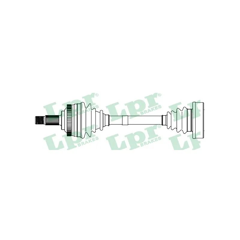 Arbre de transmission LPR DS13036