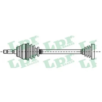 Arbre de transmission LPR