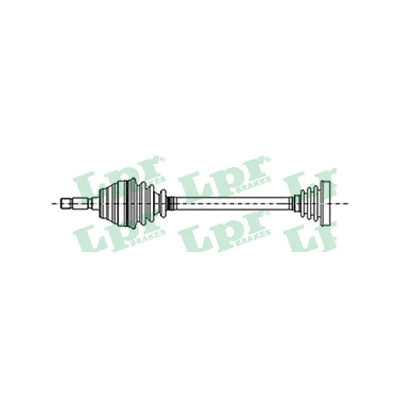 Arbre de transmission LPR DS13048