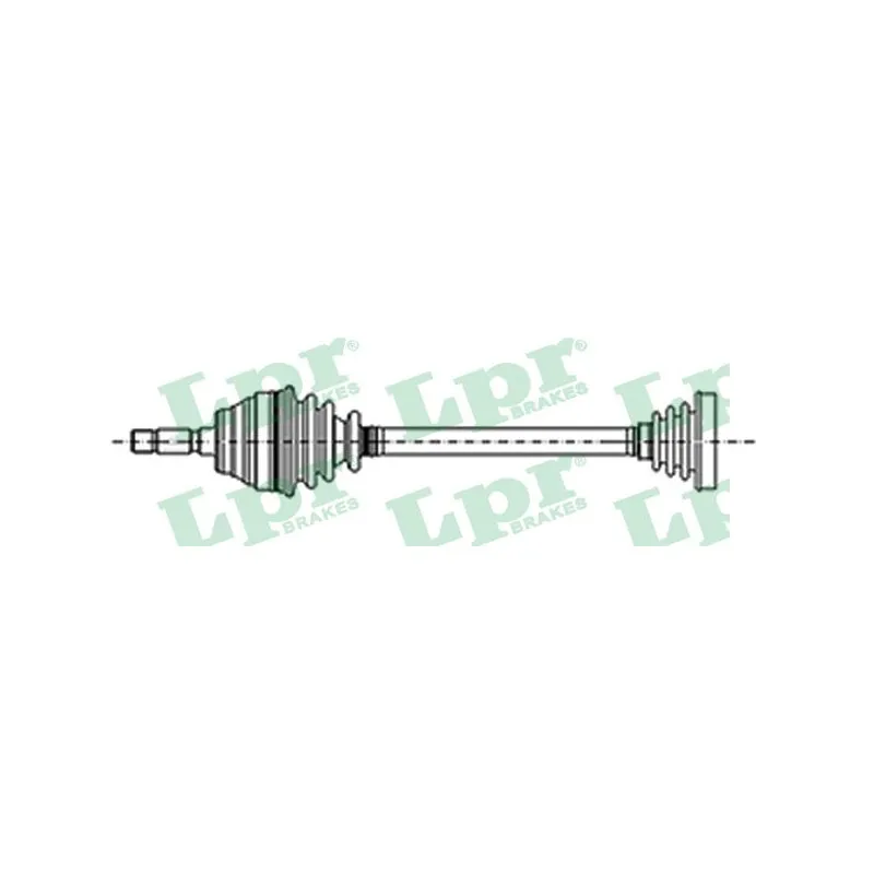 Arbre de transmission LPR DS13049