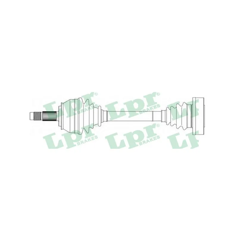 Arbre de transmission LPR DS13053