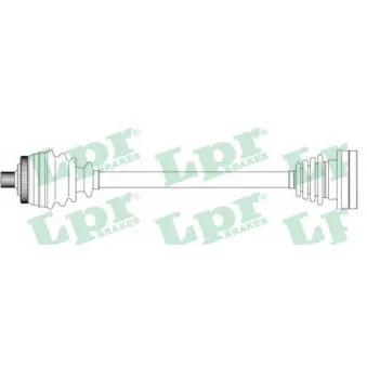Arbre de transmission LPR DS14046