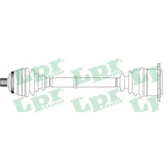 Arbre de transmission LPR DS14060