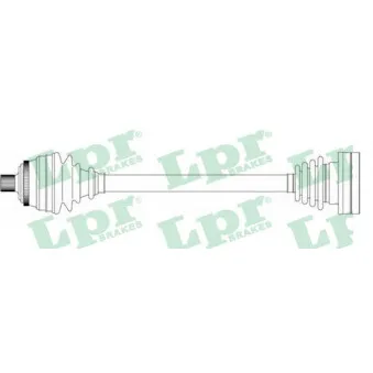 Arbre de transmission LPR DS14075