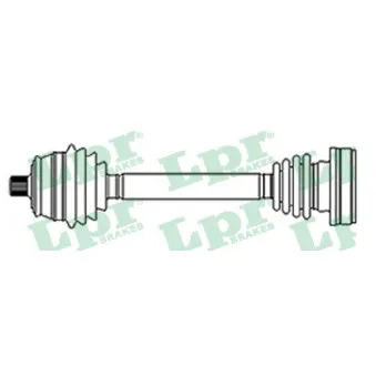 Arbre de transmission LPR DS14117
