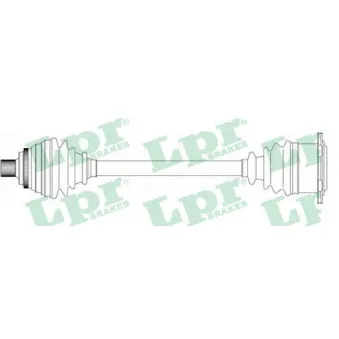 Arbre de transmission LPR DS14124