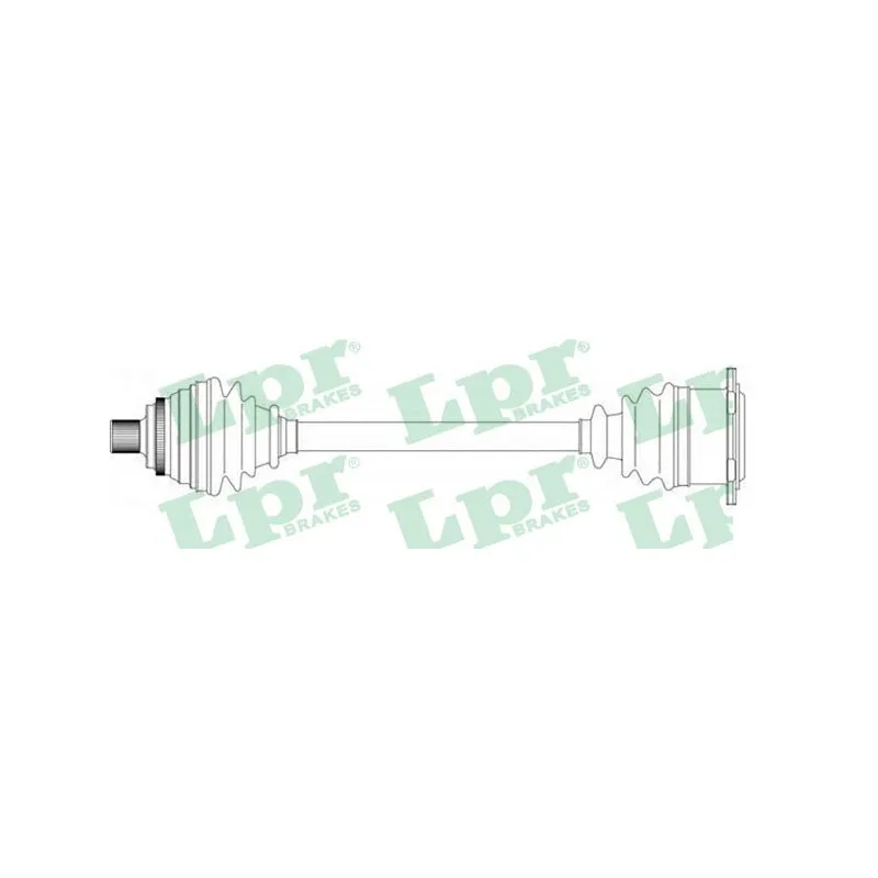 Arbre de transmission LPR DS14124