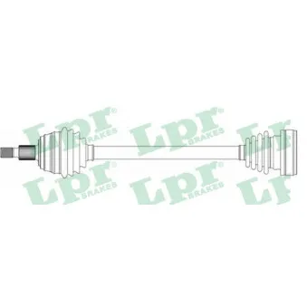 Arbre de transmission LPR DS14138