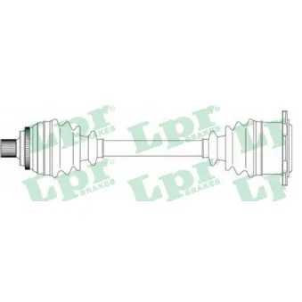 Arbre de transmission LPR DS14190