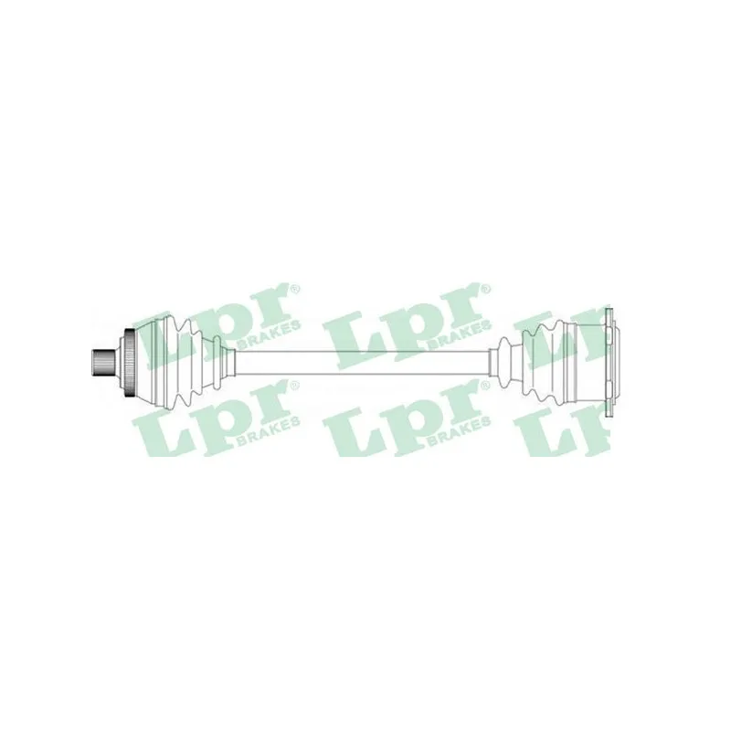 Arbre de transmission LPR DS14215
