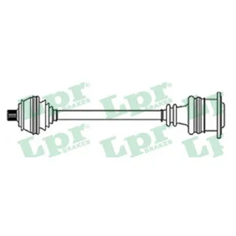 Arbre de transmission LPR DS14222