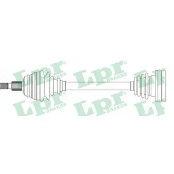 Arbre de transmission LPR DS14237