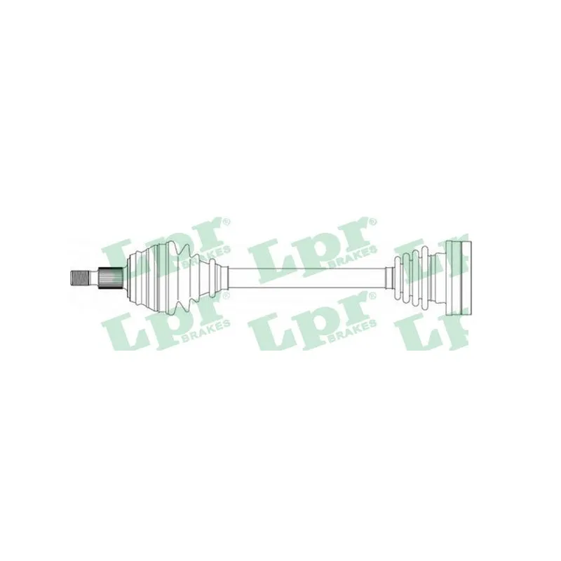 Arbre de transmission LPR DS14237