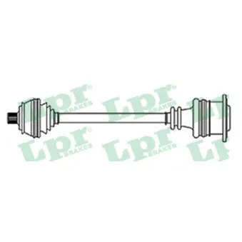 Arbre de transmission LPR DS14251