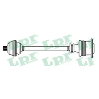Arbre de transmission LPR DS14252
