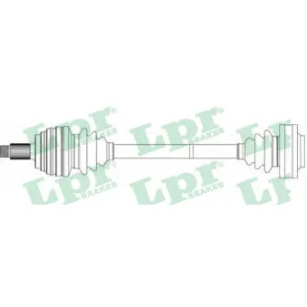 Arbre de transmission LPR DS15006