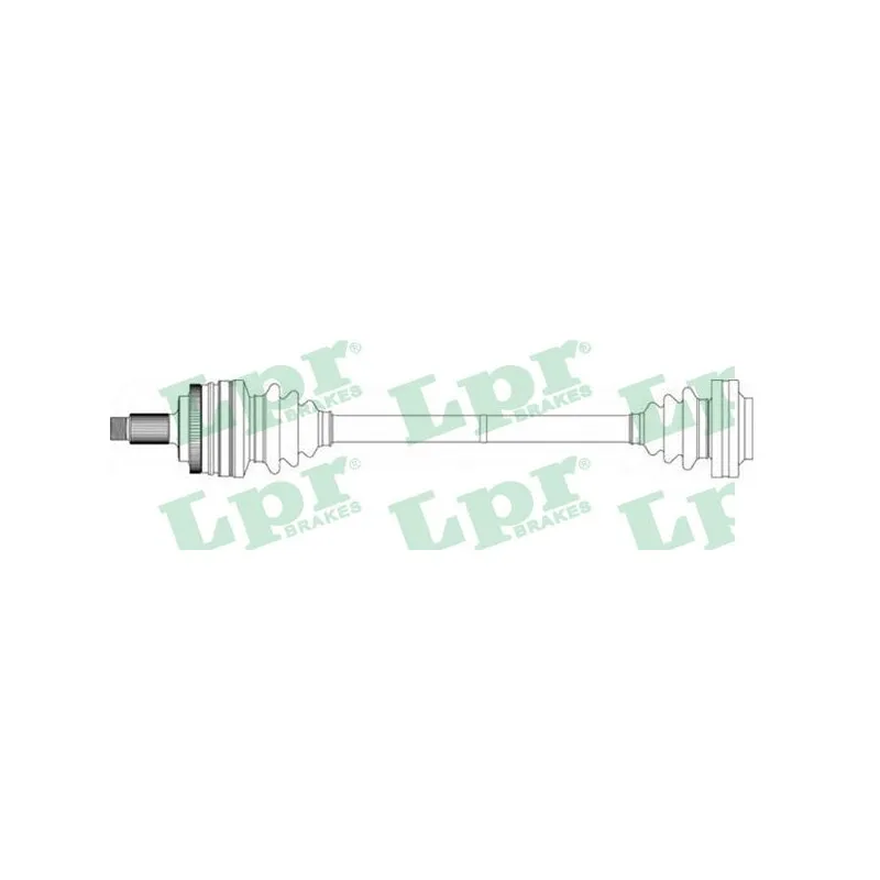 Arbre de transmission LPR DS15016