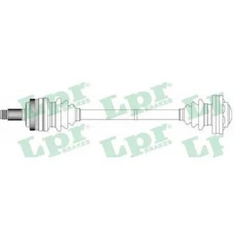 Arbre de transmission LPR DS15019