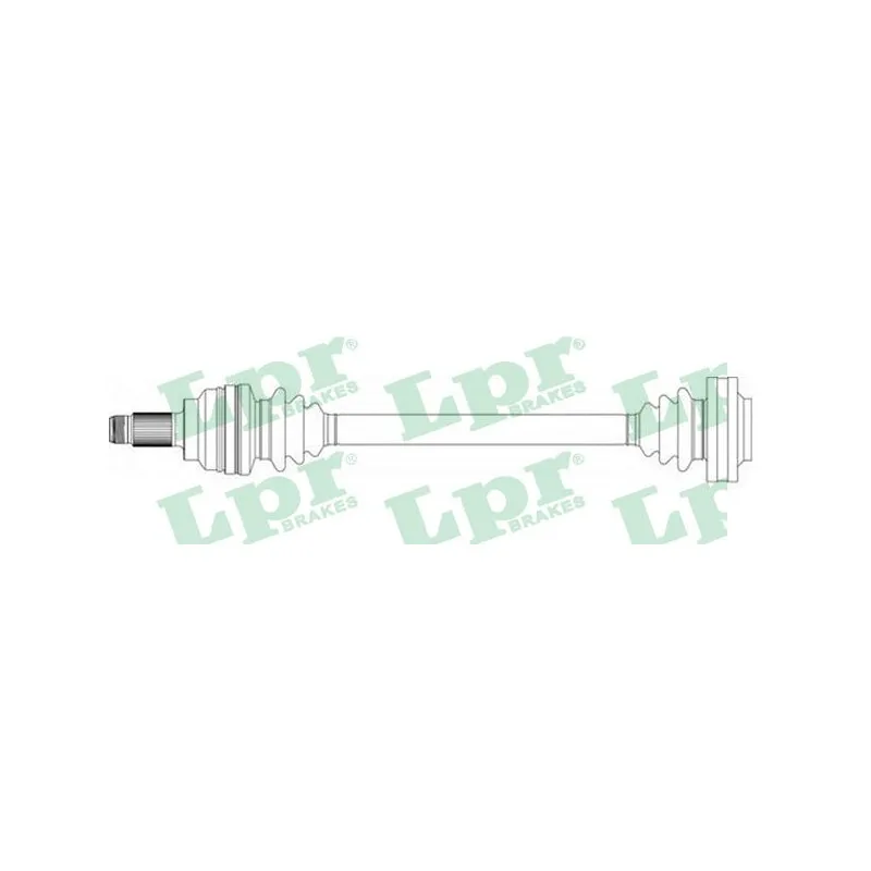 Arbre de transmission LPR DS15020