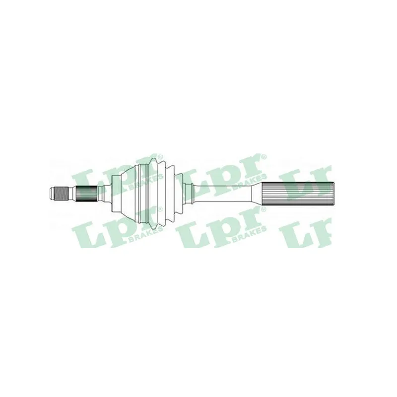 Arbre de transmission LPR DS16027