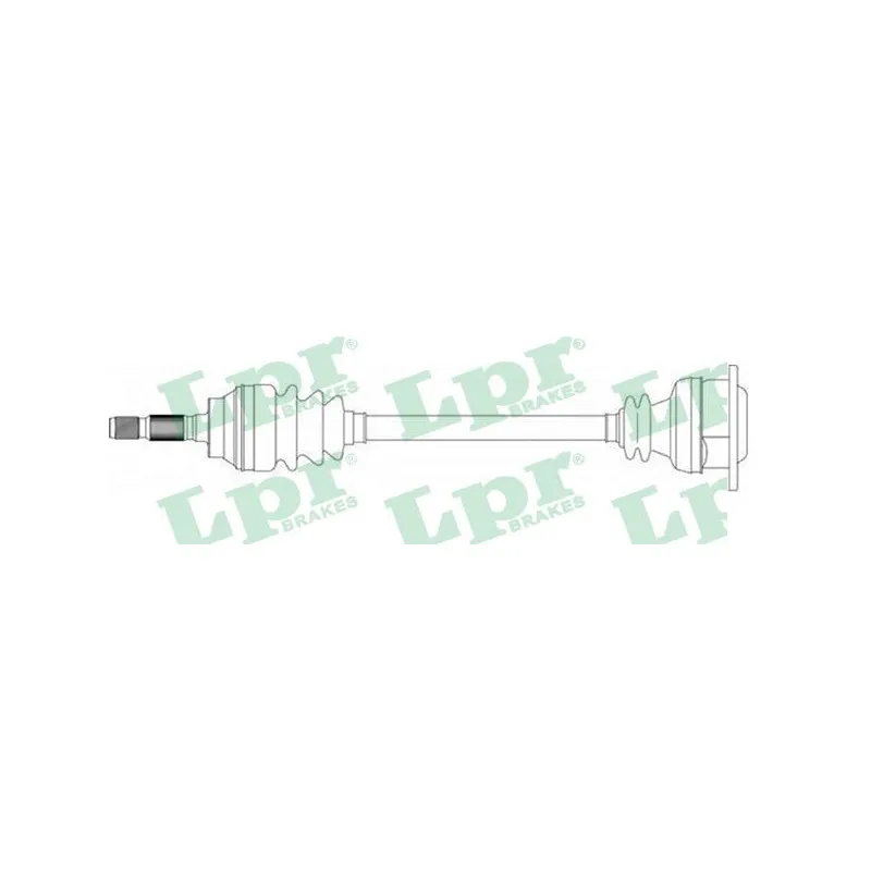 Arbre de transmission LPR DS16028