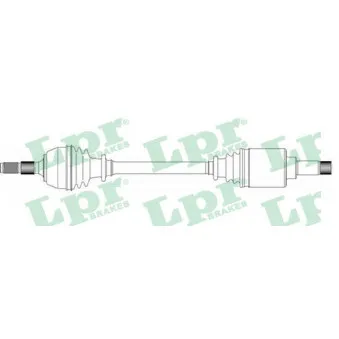 Arbre de transmission LPR DS16037