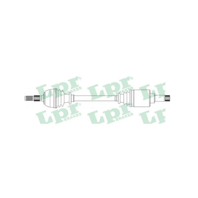 Arbre de transmission LPR DS16037