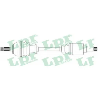 Arbre de transmission LPR DS16055