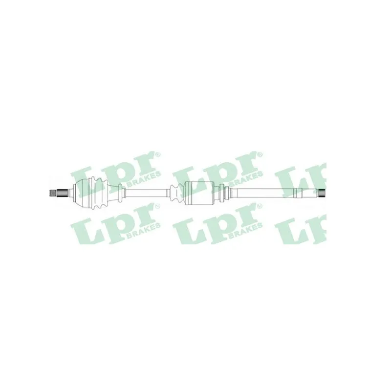 Arbre de transmission LPR DS16056
