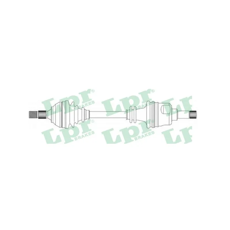 Arbre de transmission LPR DS16057